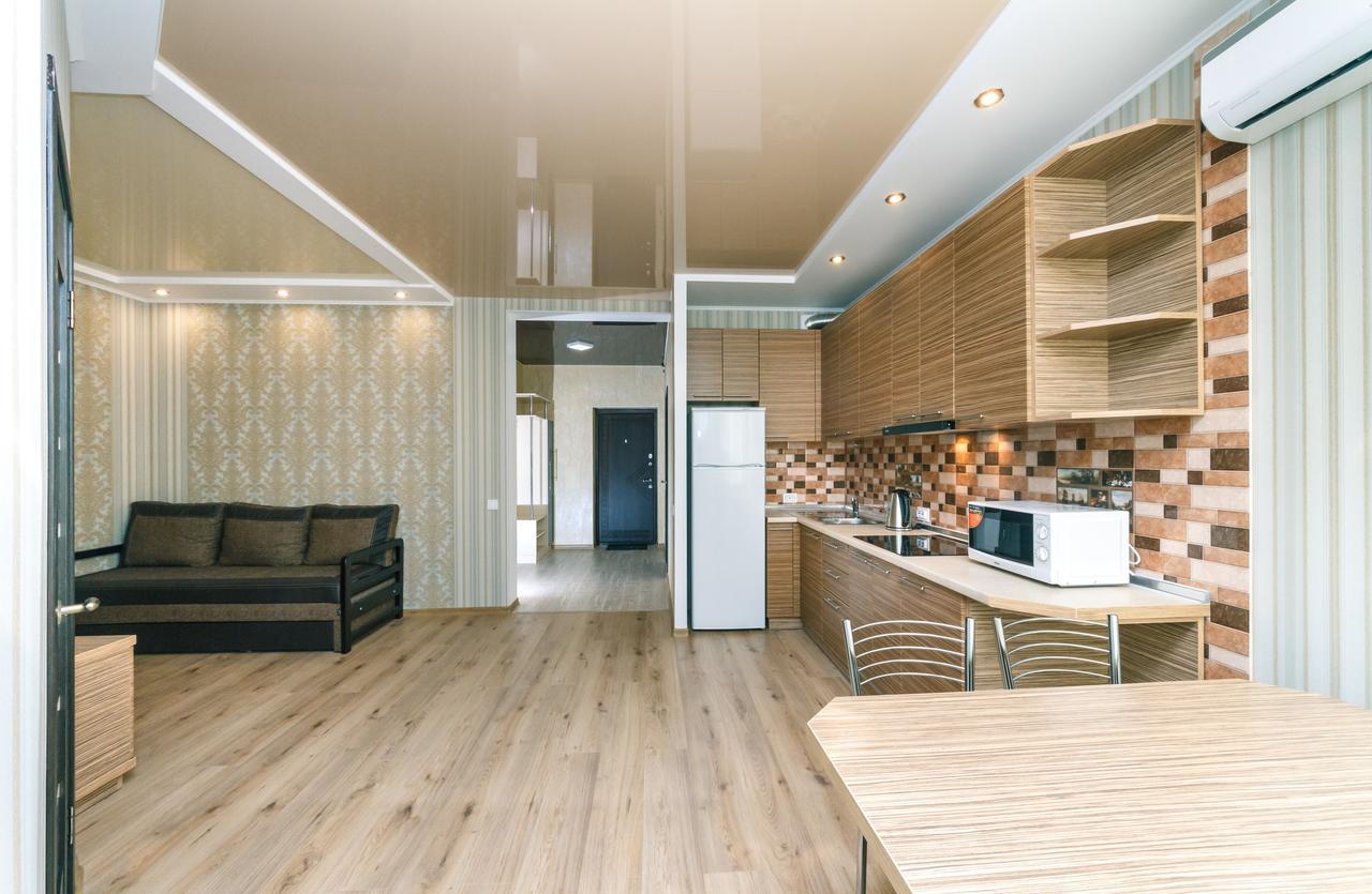 Ferienwohnung Flatrent Drahomanova 2A Kiew Exterior foto