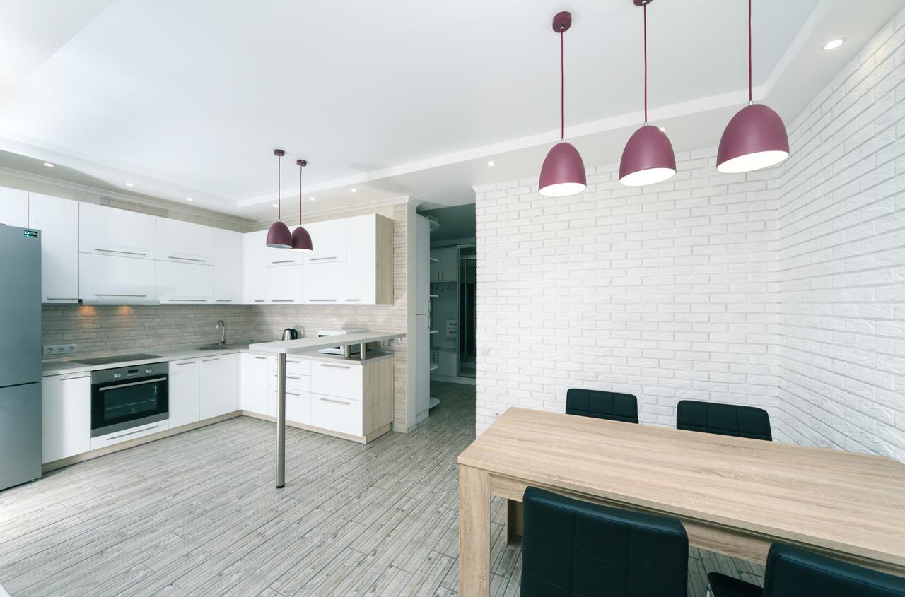 Ferienwohnung Flatrent Drahomanova 2A Kiew Exterior foto